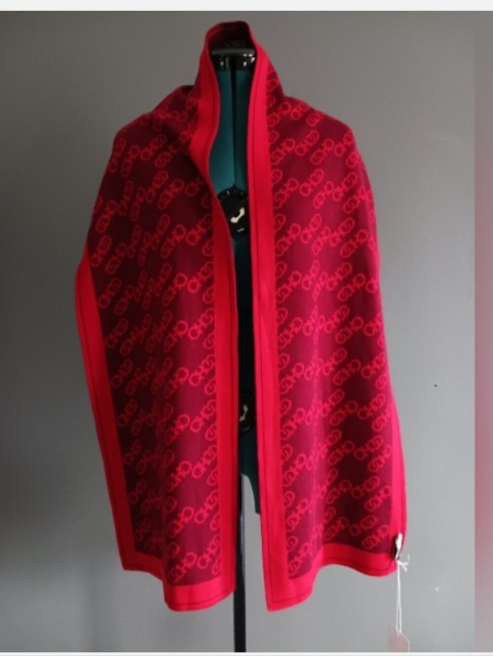 NWT Jimmy Choo Wool Blended Scarf 72" X 12"